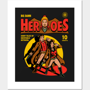 Heroes Comic Posters and Art